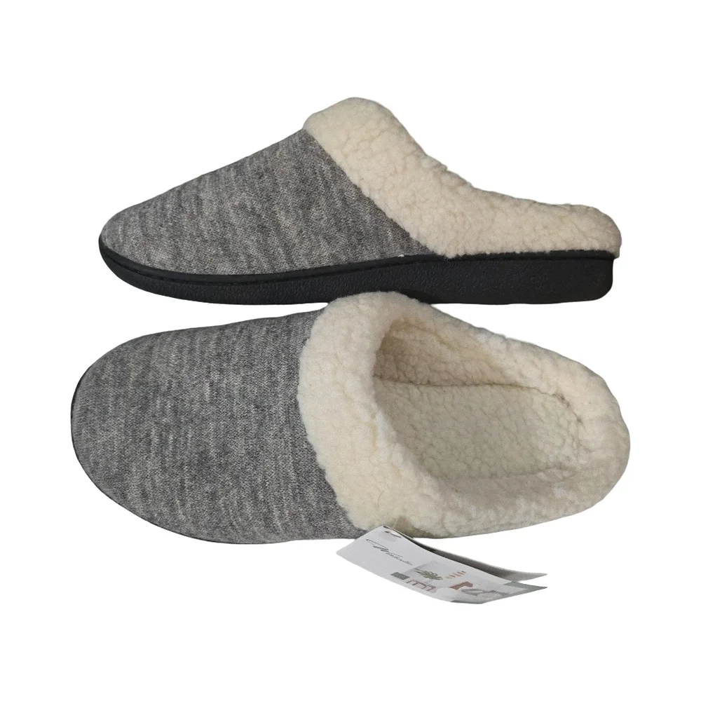 Wishcotton Mule Slippers Cozy Fleece-Lined W Size 9 - Picture 3 of 4